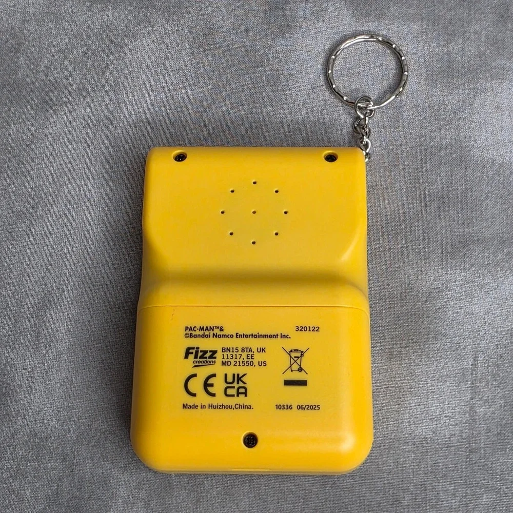 Pac-Man Mini Handheld Keychain Console Retro Arcade Video Game WORKS